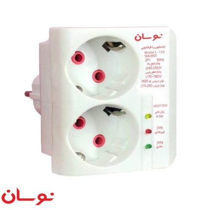 محافظ ولتاژ نوسان الکتریک مدل L-123 مخصوص لباسشویی و ظرفشویی