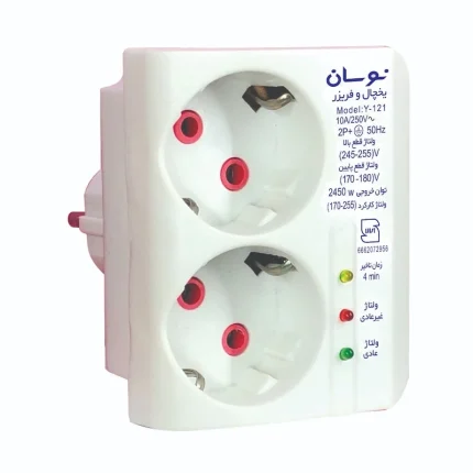 محافظ ولتاژ یخچال و فریزر نوسان الکتریک مدل Y-121