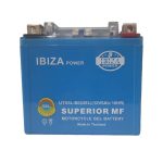 باتری موتورسیکلت ایبیزا UTX5L-BS 12 ولت 5 آمپر ژل تایلندی - Image 3